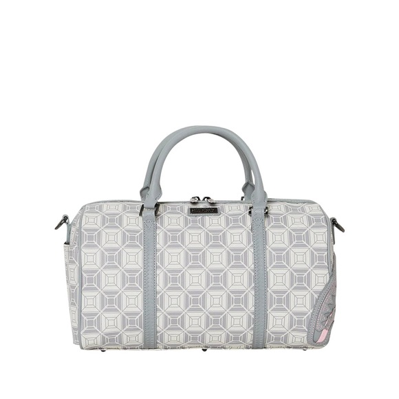 SPRAYGROUND BAG AI STUNNA CREAM MINI DUFFLE GREY - Picture 5 of 5